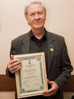В. В. Мирошниченко - лауреат Международной премии Н. А. Островского 2014 года

